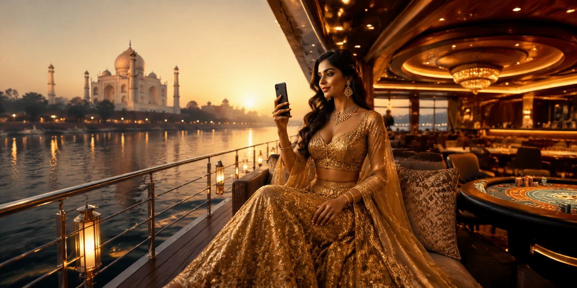 IPL cricket match audience and live casino excitement in India